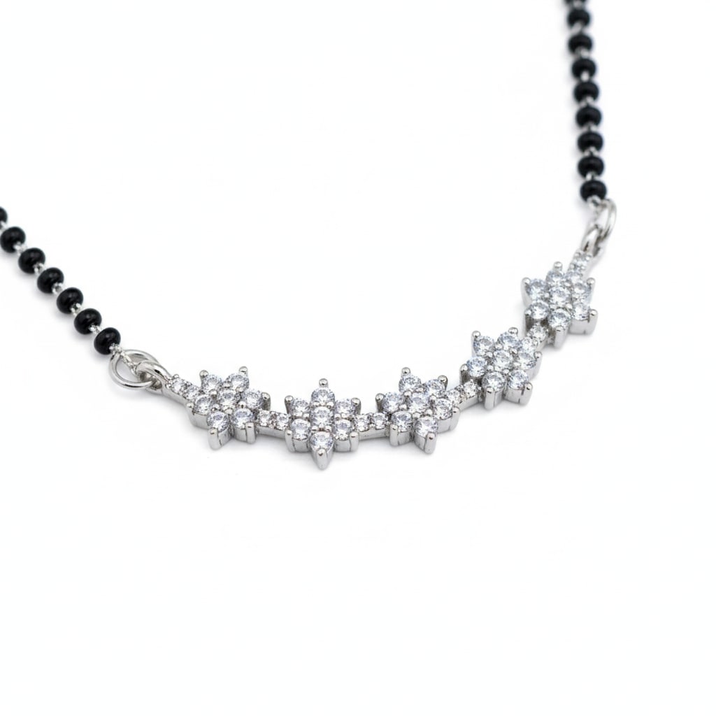 Ornate Infinity Mangalsutra - Opal Touch