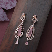 Opal Touch - Pastel Pink Stud Earrings - Earrings
