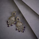 Peacock Design Mehendi Plated Dangle Earrings - Opal Touch