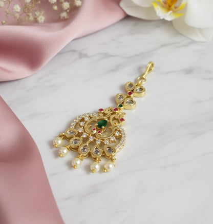 Pearl Dewdrop Red - White Tika - Opal Touch