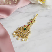 Pearl Dewdrop Red - White Tika - Opal Touch