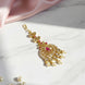 Pearl Dewdrop Red - White Tika - Opal Touch
