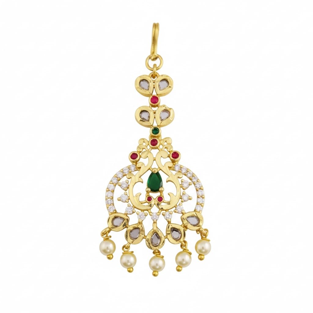 Pearl Dewdrop Red - White Tika - Opal Touch