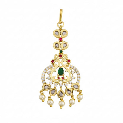 Pearl Dewdrop Red - White Tika - Opal Touch