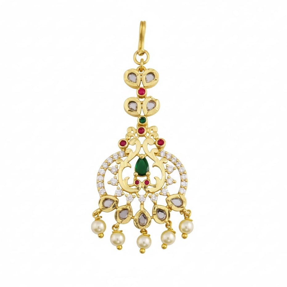 Pearl Dewdrop Red - White Tika - Opal Touch