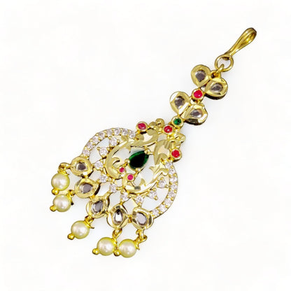 Pearl Dewdrop Red - White Tika - Opal Touch