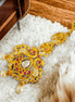 Opal Touch - Pearl Elegance Gold Plated Tika - Tika
