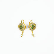 Earrings - Pearl Petals Gold Plated Earrings - Opal Touch