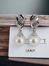 Opal Touch - Pearl Symphony Earrings in Rhodium White - Earrings