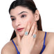 Opal Touch - Pearl Whisper Brass Ring - Ring