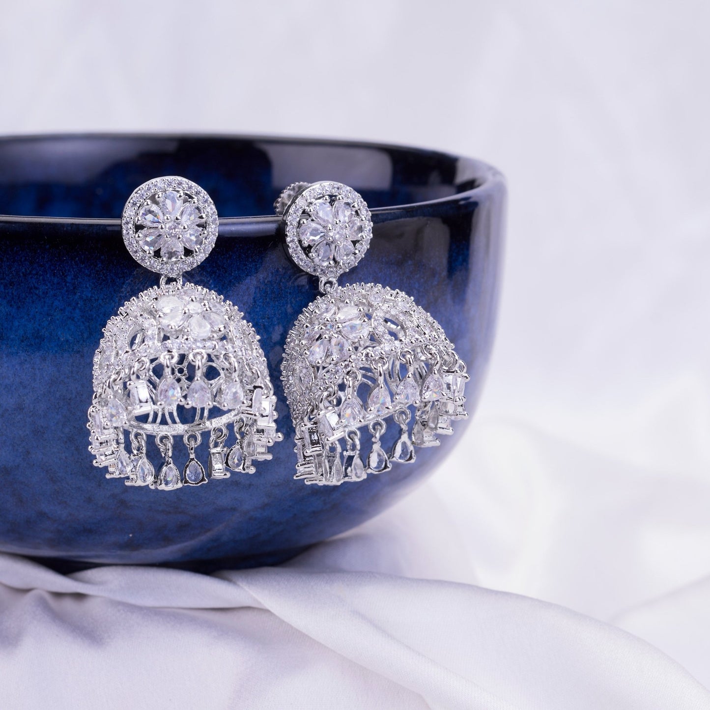 Opal Touch - Pearl Whisper Jhumka - Jhumka