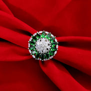 Opal Touch - Pearl's Radiance Rhodium Ring - Ring