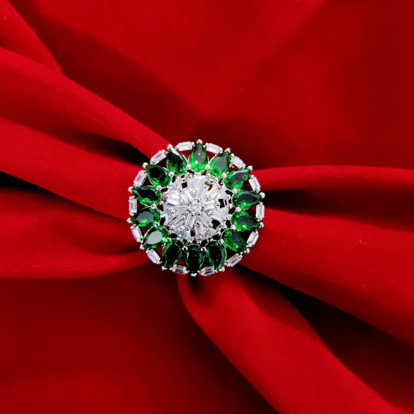 Opal Touch - Pearl's Radiance Rhodium Ring - Ring