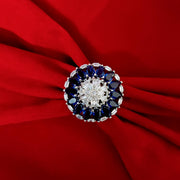 Opal Touch - Pearl's Radiance Rhodium Ring - Ring