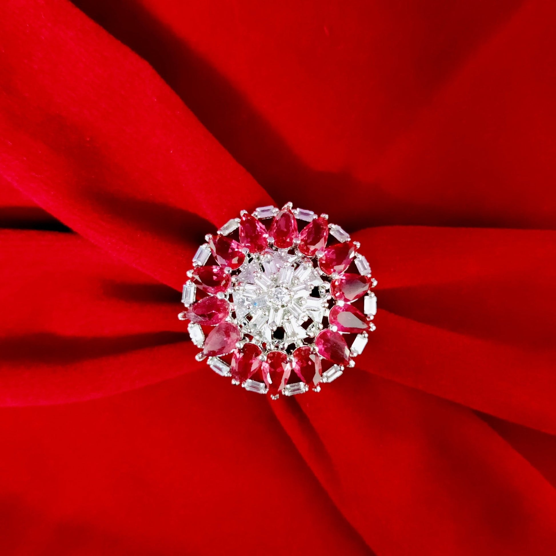 Opal Touch - Pearl's Radiance Rhodium Ring - Ring