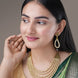 Necklace - Peora Gold Plated Necklace Set - Opal Touch