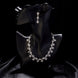 Necklace - Petal Whisper Rhodium Necklace - Opal Touch