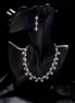 Necklace - Petal Whisper Rhodium Necklace - Opal Touch