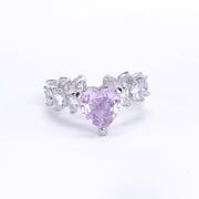 Opal Touch - Pink Diamond Romance - Rings