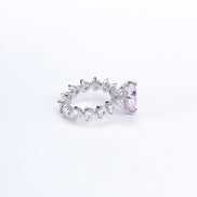 Opal Touch - Pink Diamond Romance - Rings