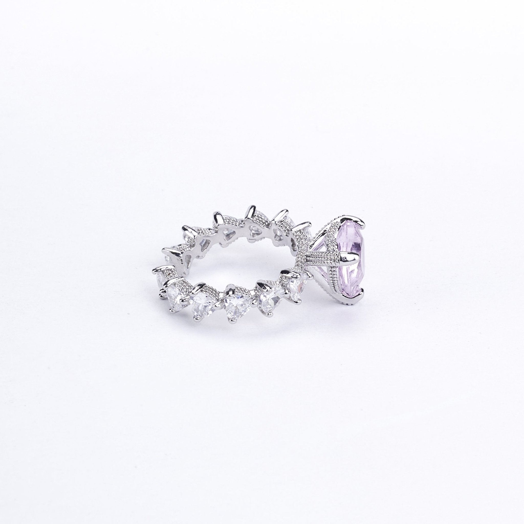 Opal Touch - Pink Diamond Romance - Rings