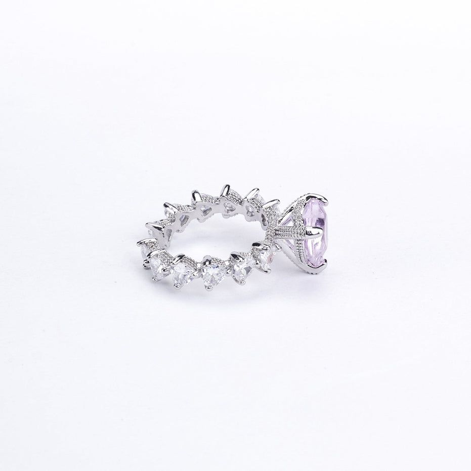 Opal Touch - Pink Diamond Romance - Rings