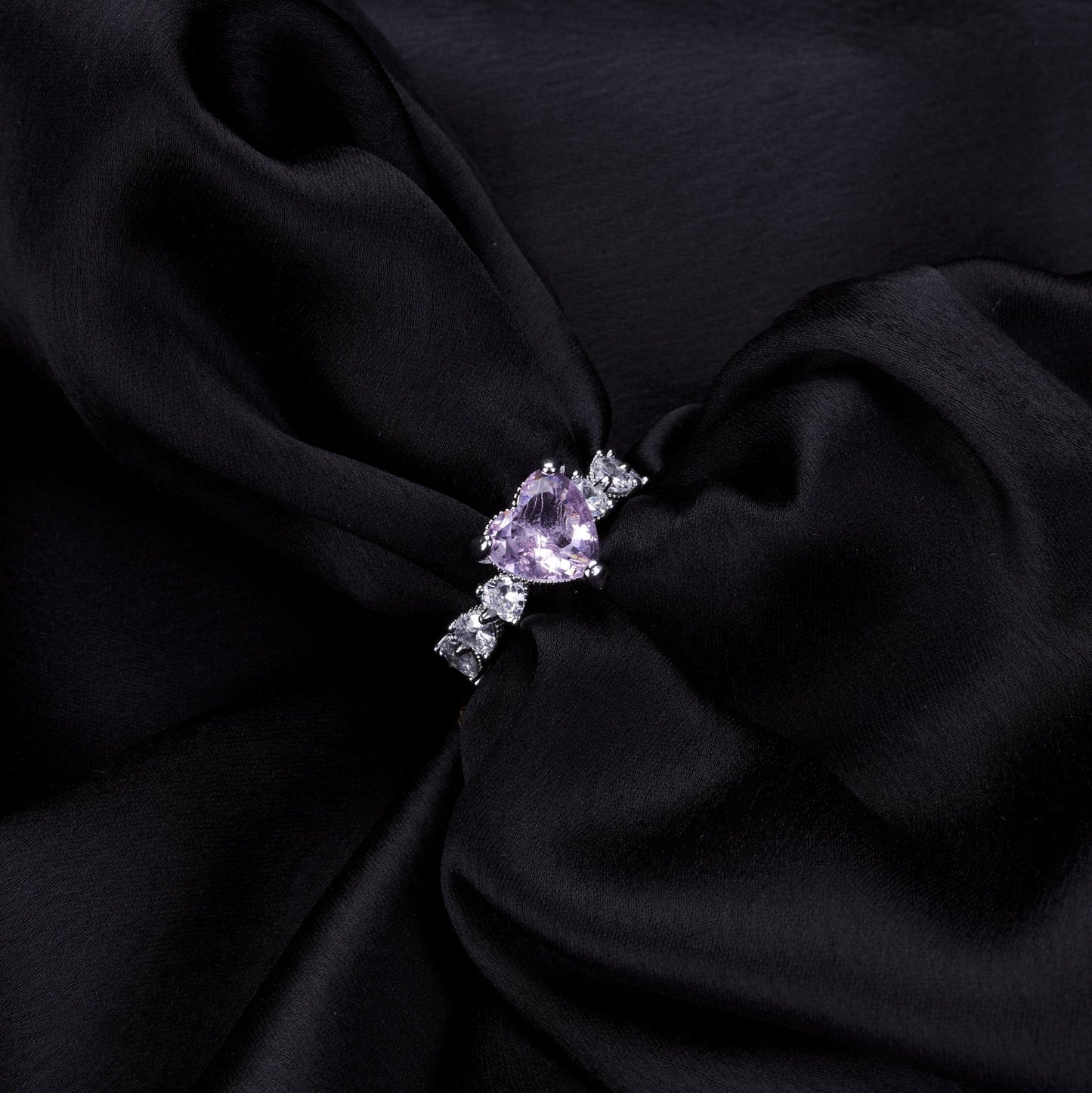 Opal Touch - Pink Diamond Romance - Rings