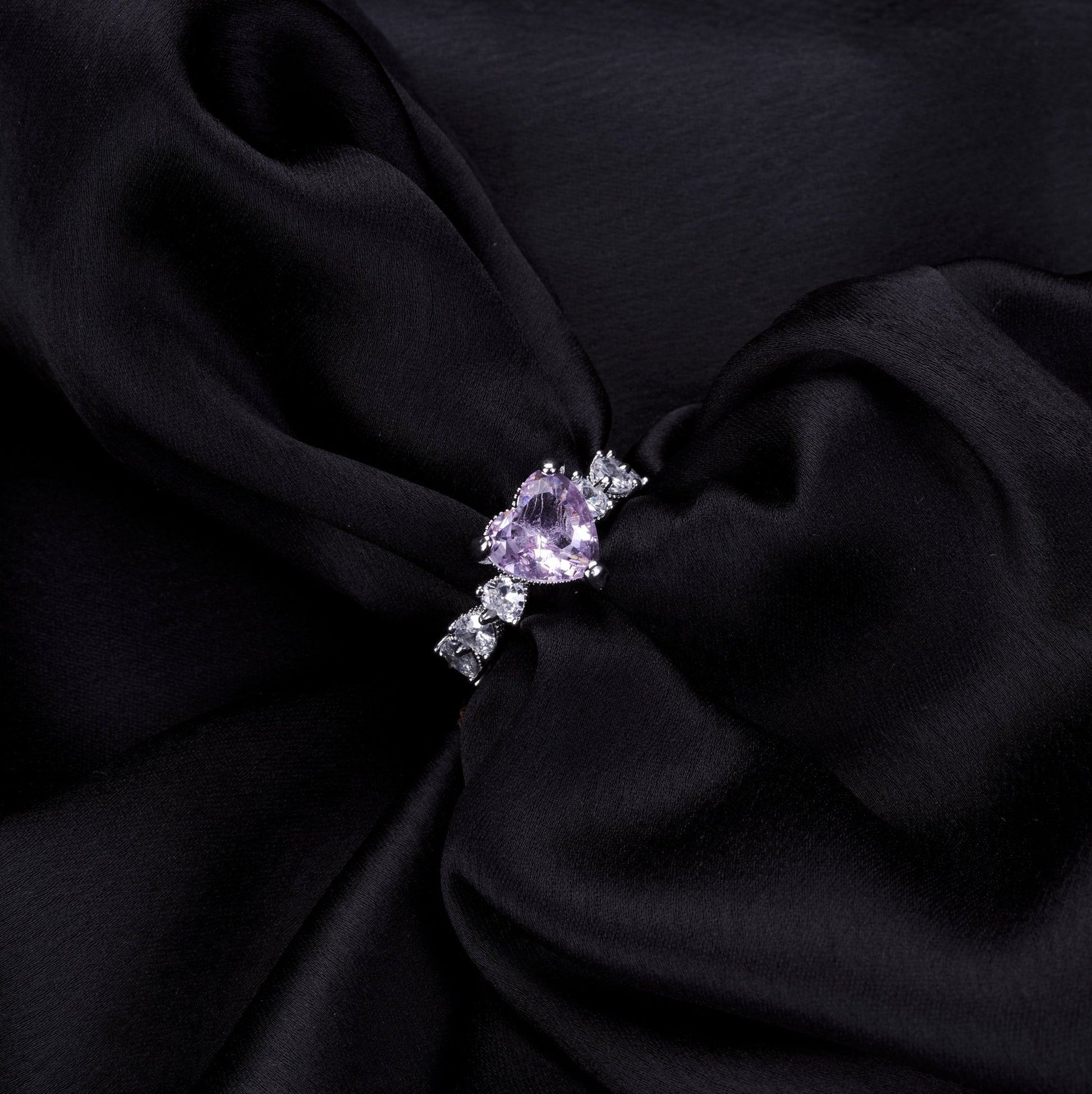 Opal Touch - Pink Diamond Romance - Rings