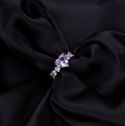 Opal Touch - Pink Diamond Romance - Rings