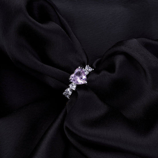 Opal Touch - Pink Diamond Romance - Rings