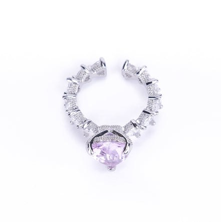 Opal Touch - Pink Diamond Romance - Rings