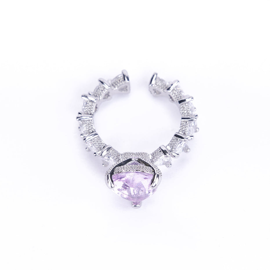 Opal Touch - Pink Diamond Romance - Rings
