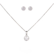Opal Touch - Playful Rhodium Locket Set with Star Charm - Locket Set