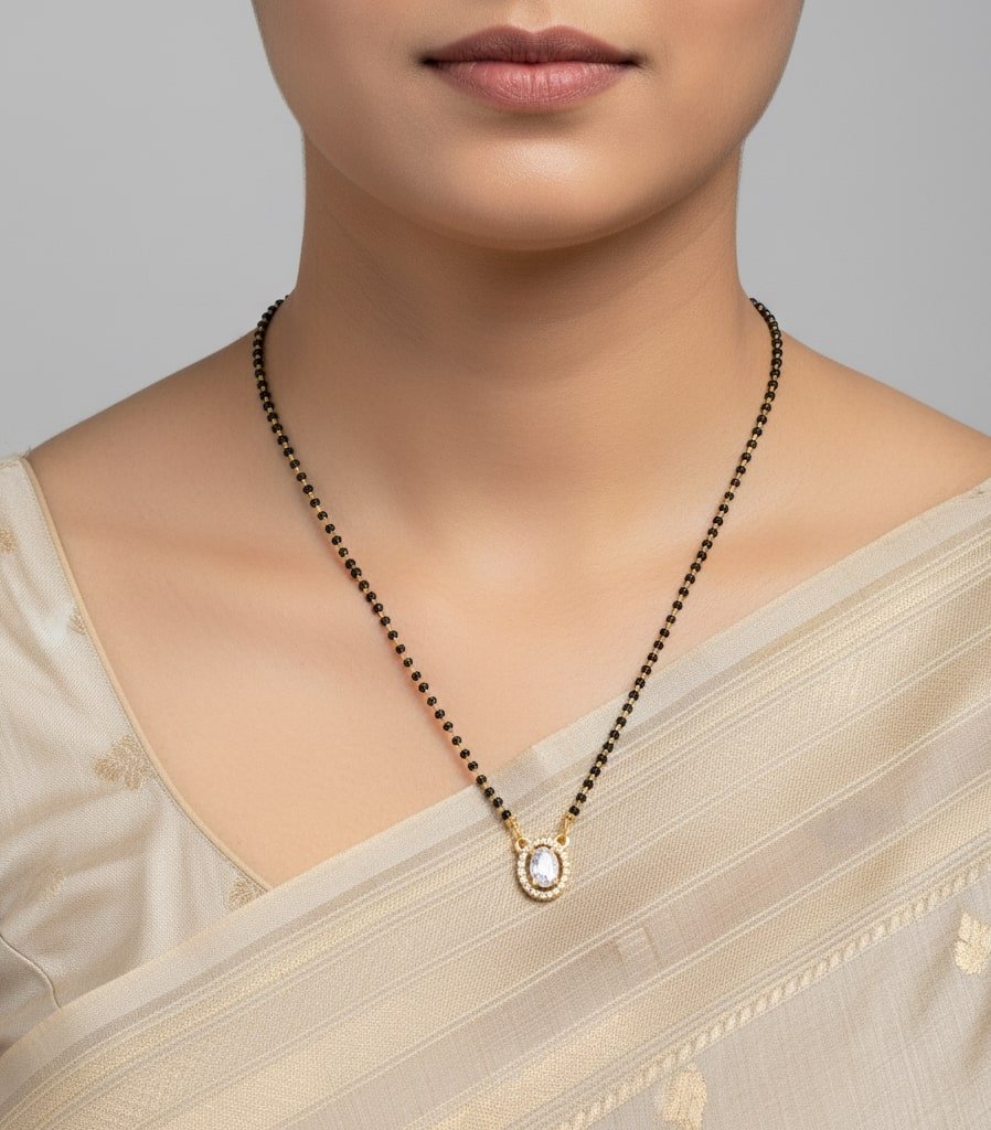 Precious Gleam Mangalsutra - Opal Touch