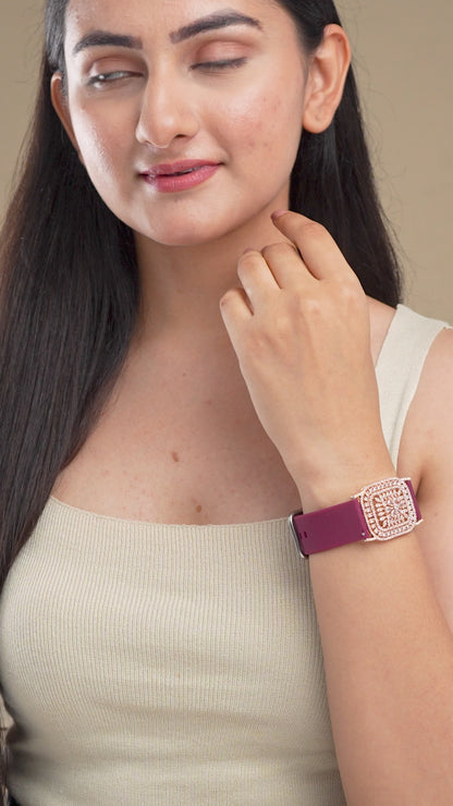 Vibe Rose Gold Band Bracelet