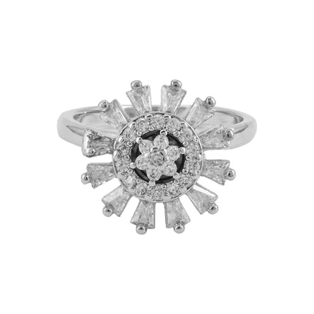 Opal Touch - Pristine Rotatable Sun Rings - Ring