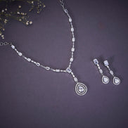 Opal Touch - Pristine White Allure Necklace - Necklace