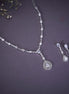 Opal Touch - Pristine White Allure Necklace - Necklace