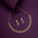 Necklace - Priyaasi Gold Plated AD Neklace - Opal Touch