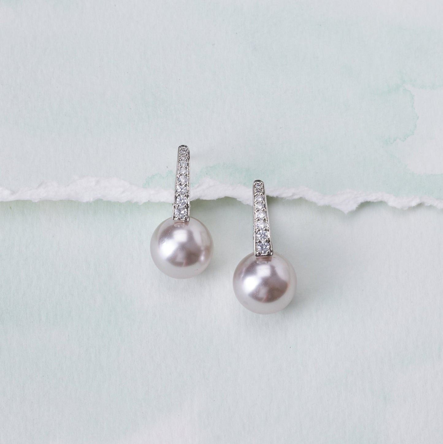 Opal Touch - Pure Radiance Earrings - Earrings