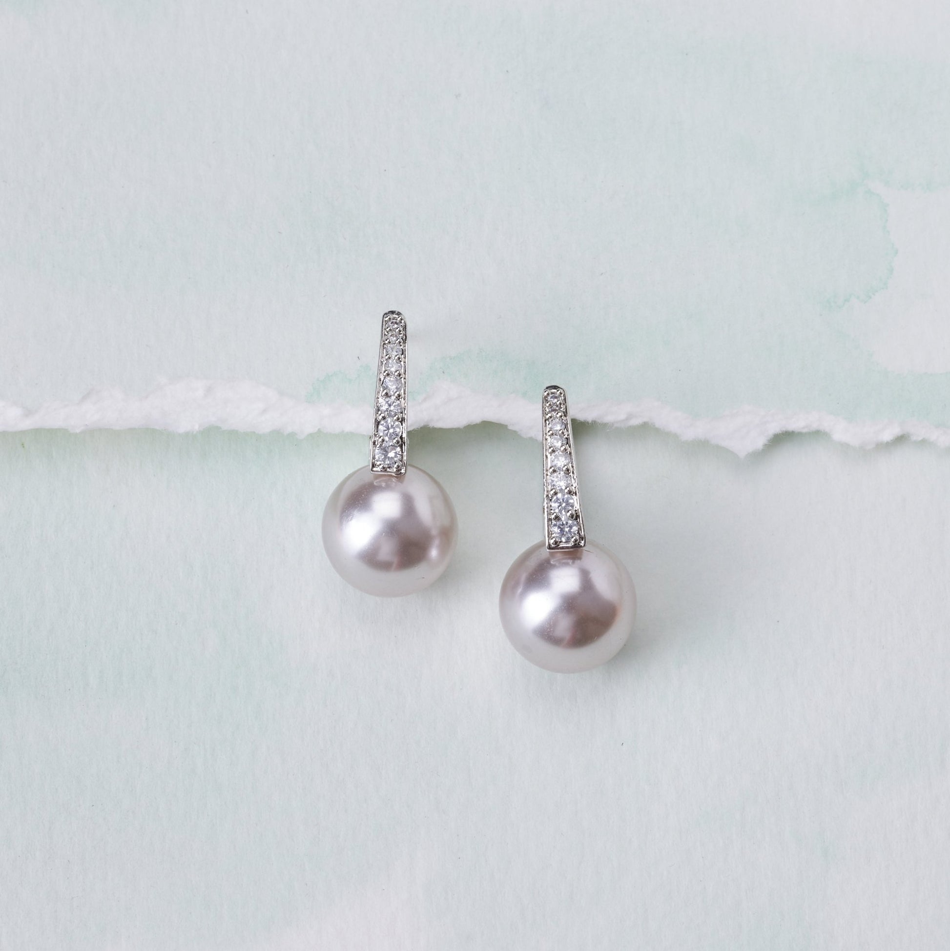 Opal Touch - Pure Radiance Earrings - Earrings