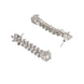 Opal Touch - Pure Snow White Necklace in Rhodium - Necklace
