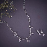 Opal Touch - Pure White Grace Necklace - Necklace