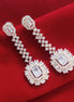 Opal Touch - Pure White Rose Gold Earrings - Earrings