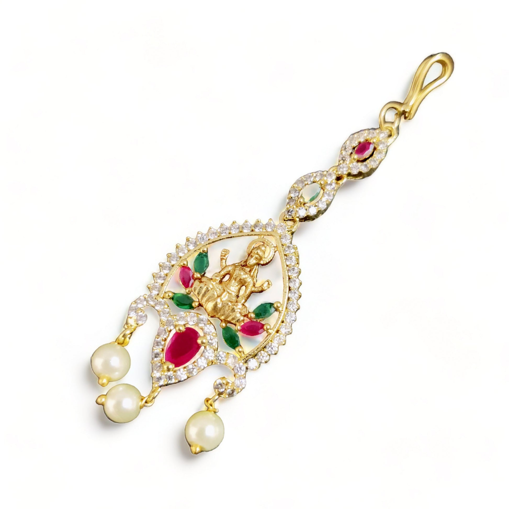 Opal Touch - Radiance Laxmi Red-Green Tika - Tika