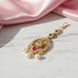 Radiance Laxmi Red - Green Tika - Opal Touch