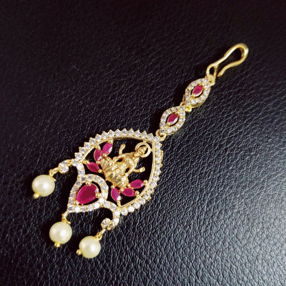 Opal Touch - Radiance Laxmi Red-Green Tika - Tika