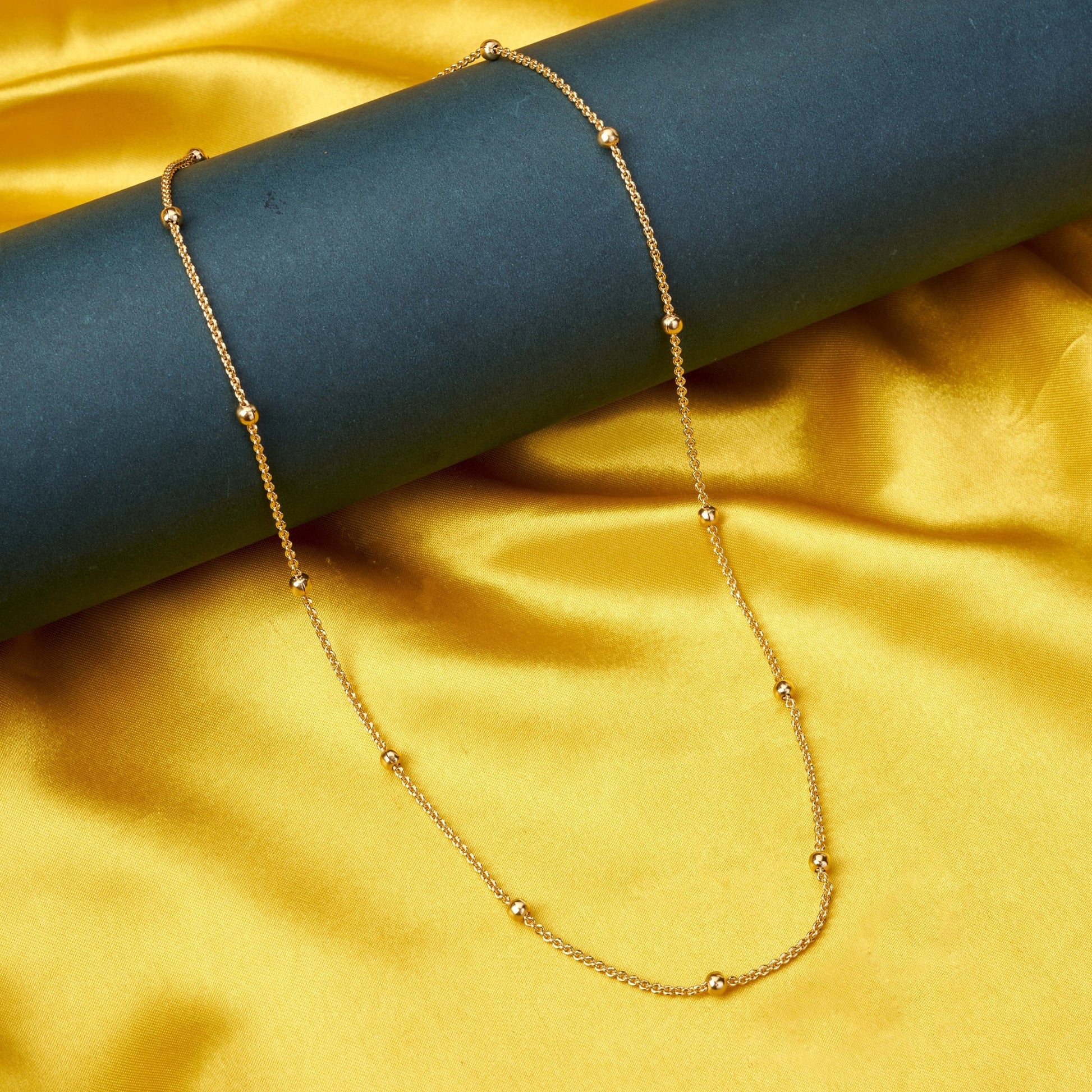 Chain - Radiant Bloom Gold Plated Chain - Opal Touch