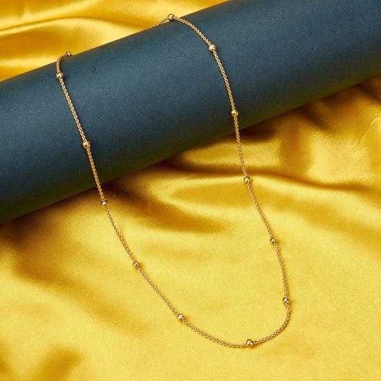 Chain - Radiant Bloom Gold Plated Chain - Opal Touch