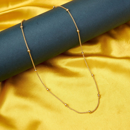 Chain - Radiant Bloom Gold Plated Chain - Opal Touch